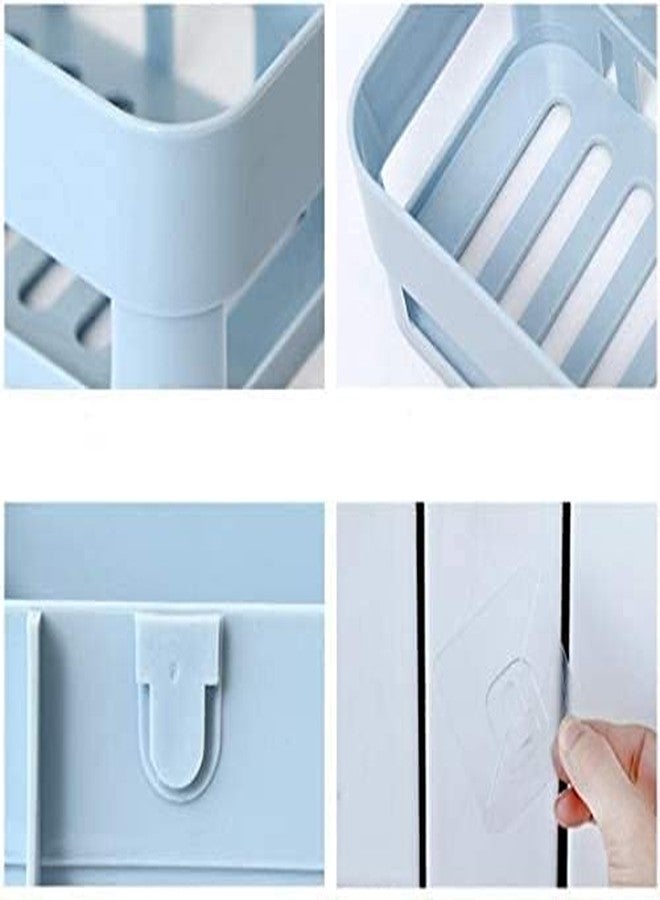 RAIYARAJ Bathroom Shelf No Drill Easy to Installeted Removable Reusable Vacuum Suction Rack Dishwasher Liquid, Brush, Cloth, Soap, Sponge, Heir Oil, etc (3) - Image 5